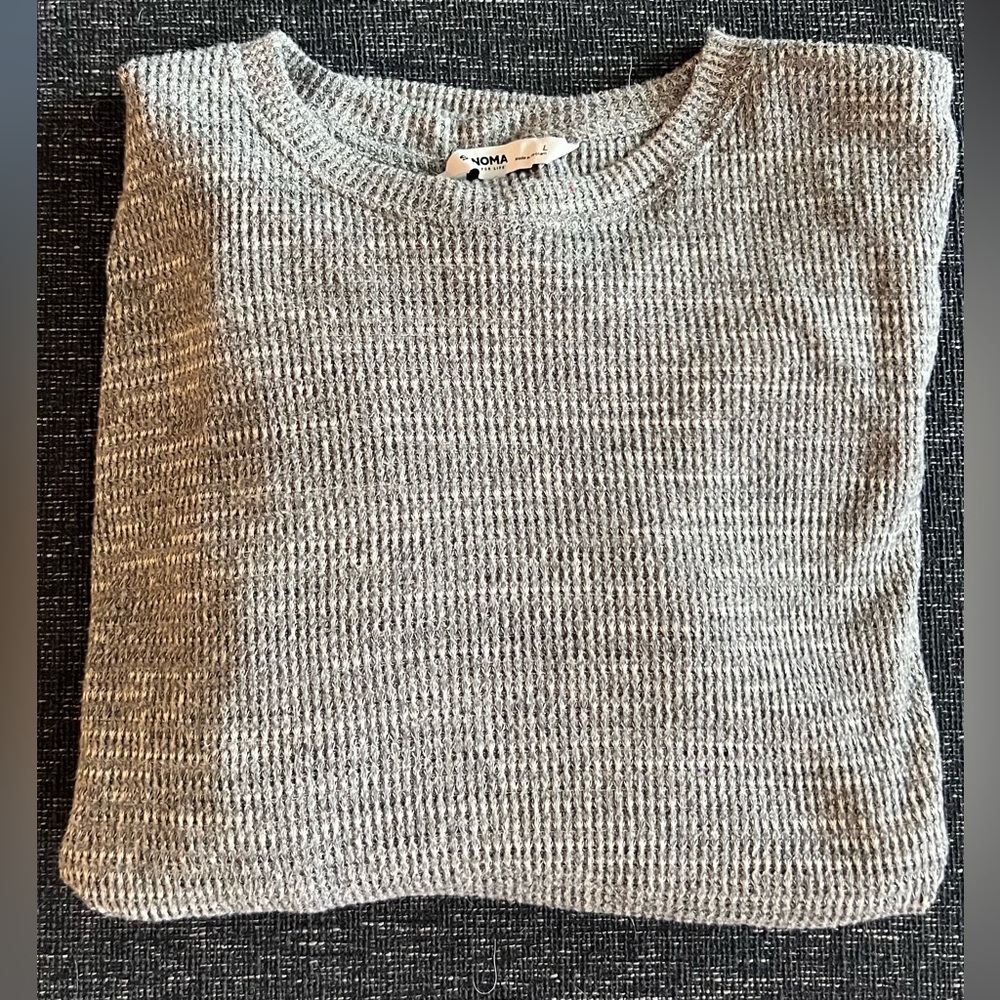 Beautiful large grey Sonoma sweater